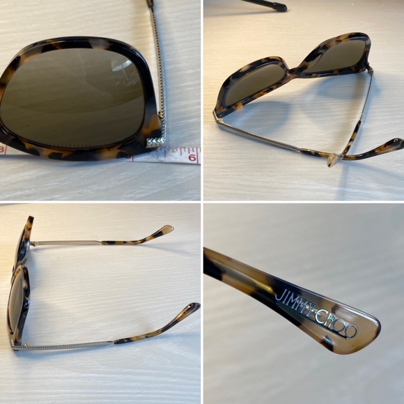 Jimmy Choo Accessories Jimmy Choo Classic Wayfarer Roxie Tortoise